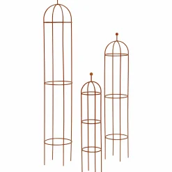 Växtstöd Granngården Obelisk Knopp 140cm