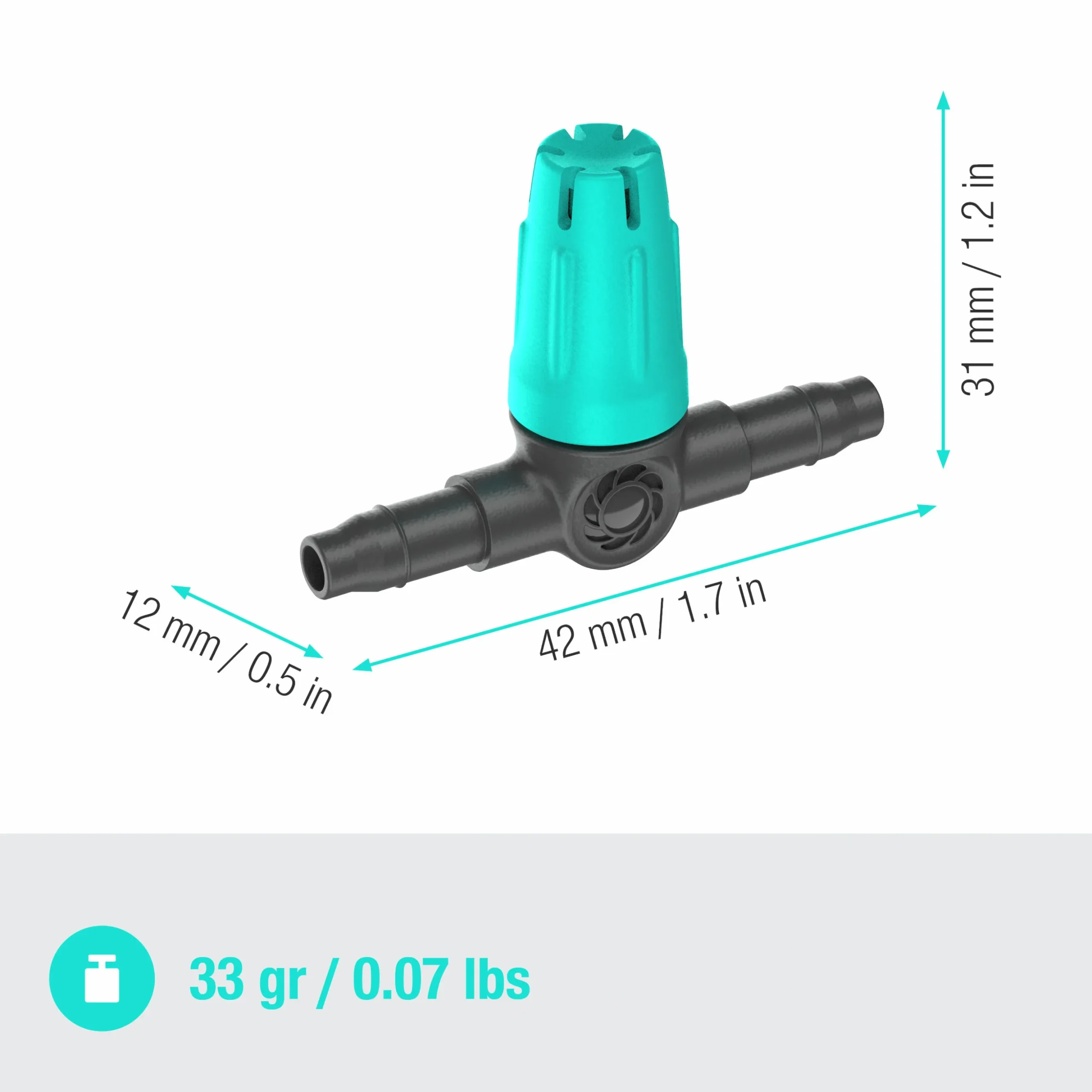 Ytspridare Gardena MicroDrip Inline 10-p